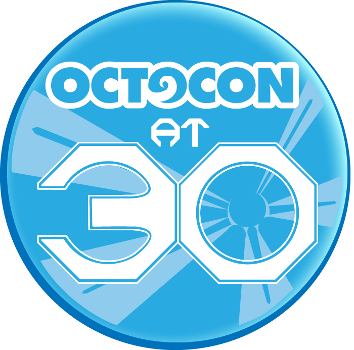 Octocon at 30 logo